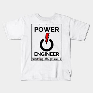 Power Engineer Kids T-Shirt